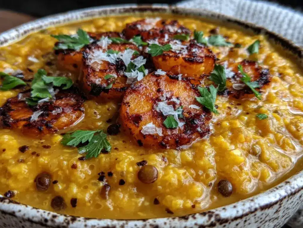 carrot lentil soup - featured image