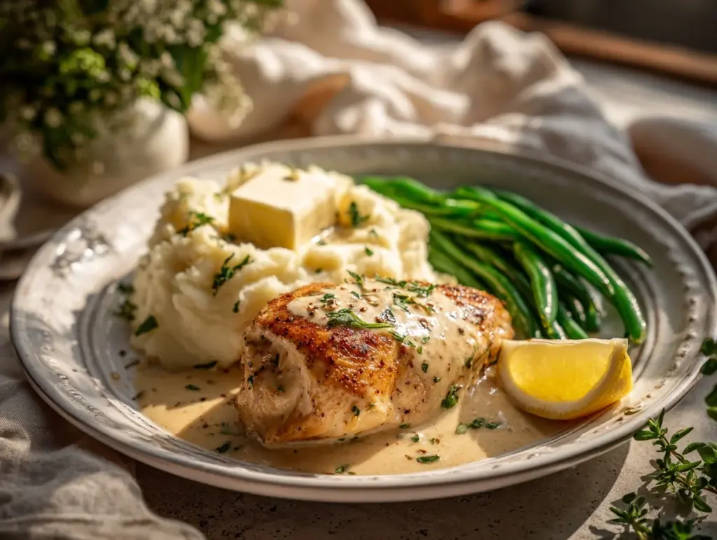 Chicken in White Wine Sauce - featured image