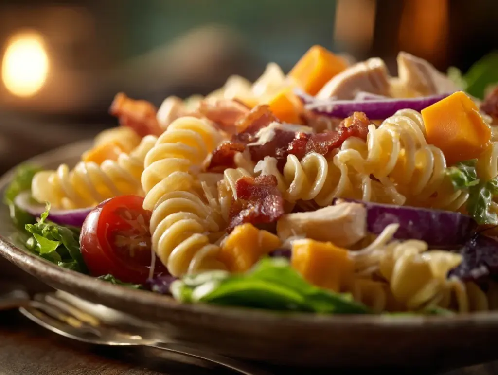 club sandwich pasta salad - featured image