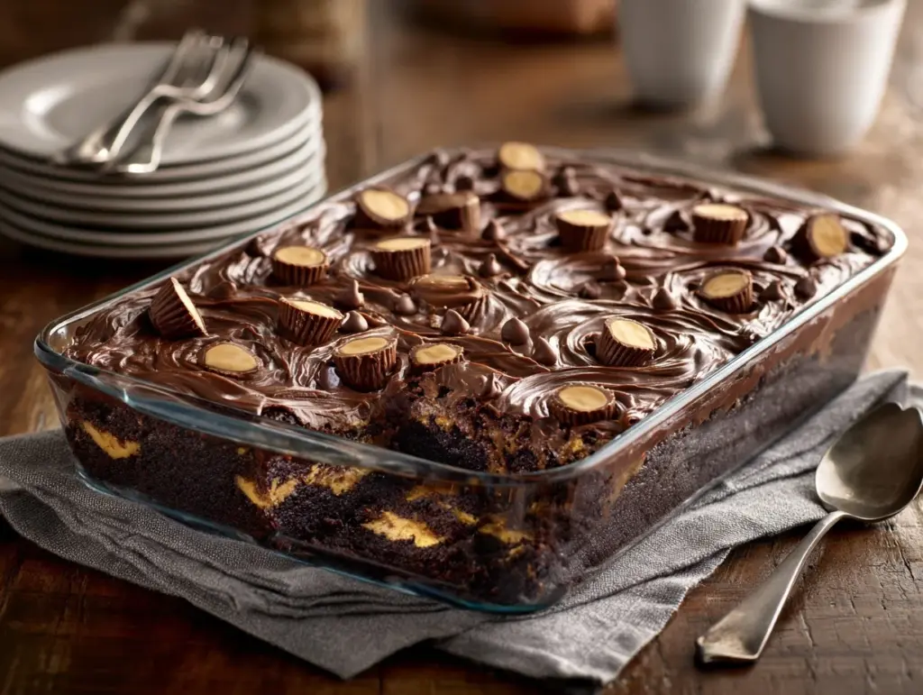 earthquake cake - featured image