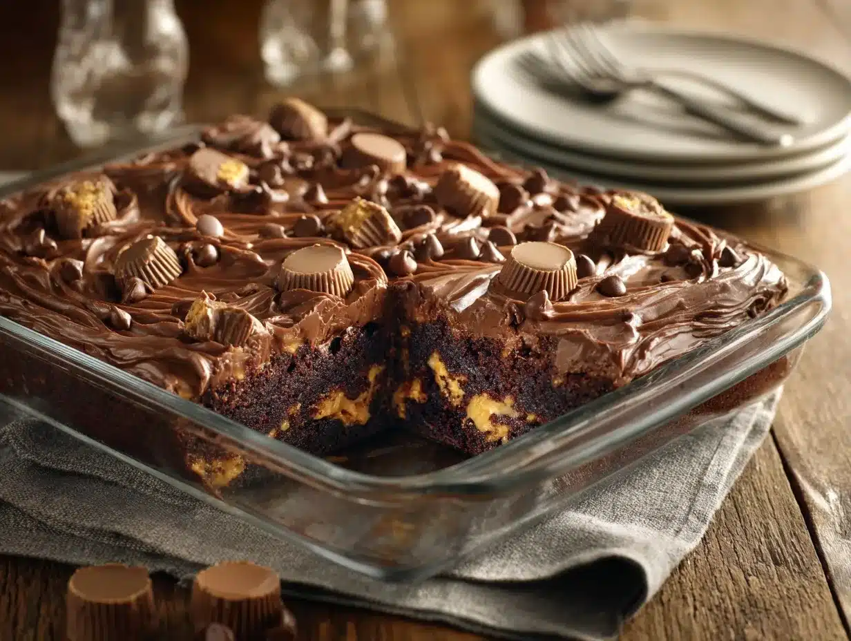 earthquake cake preparation steps