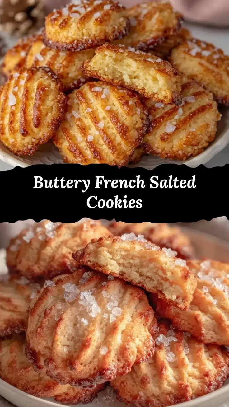 French salted butter cookies recipe
