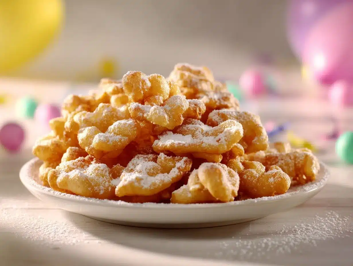 Funnel Cake Bites preparation steps