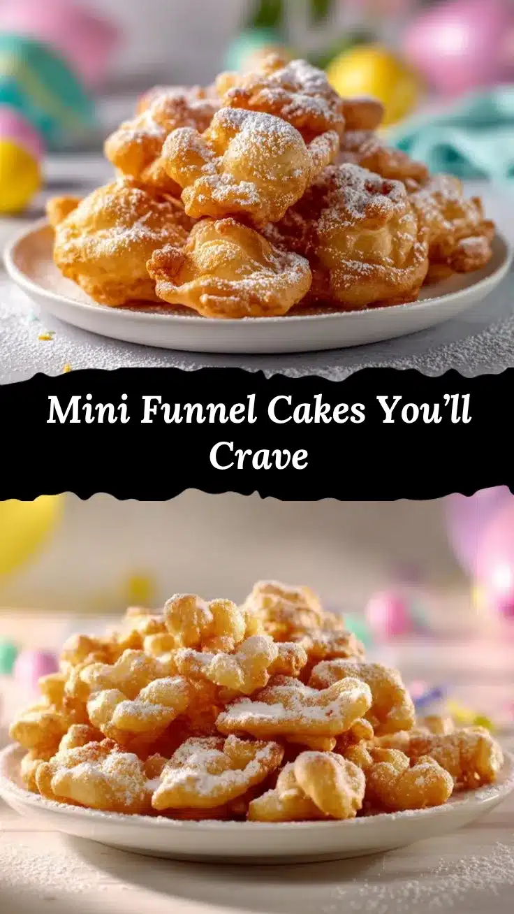 Funnel Cake Bites recipe