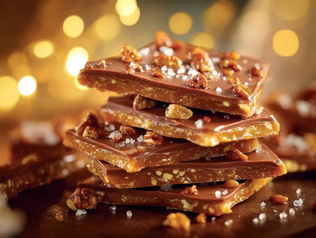 homemade toffee - featured image