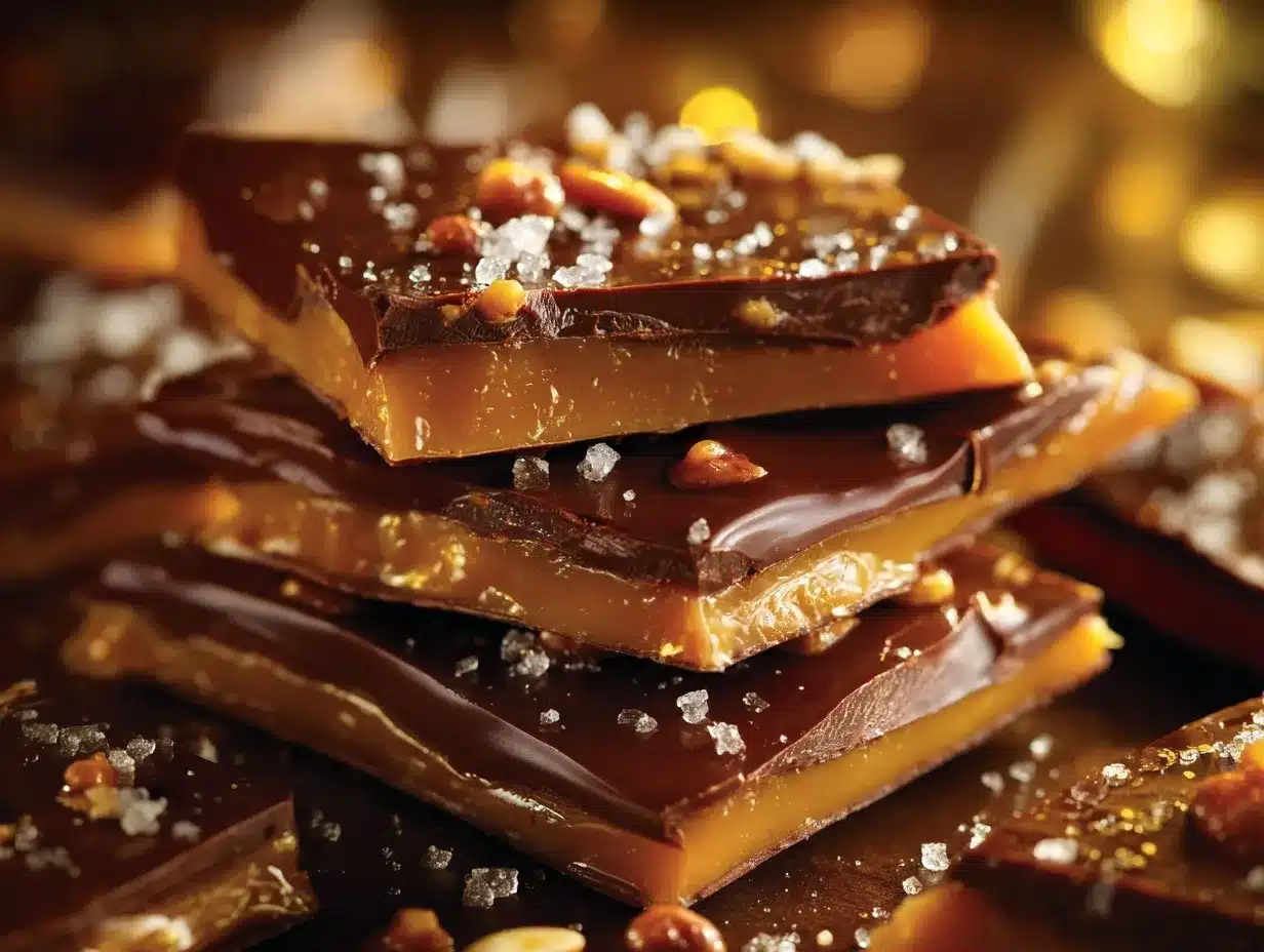 homemade toffee preparation steps