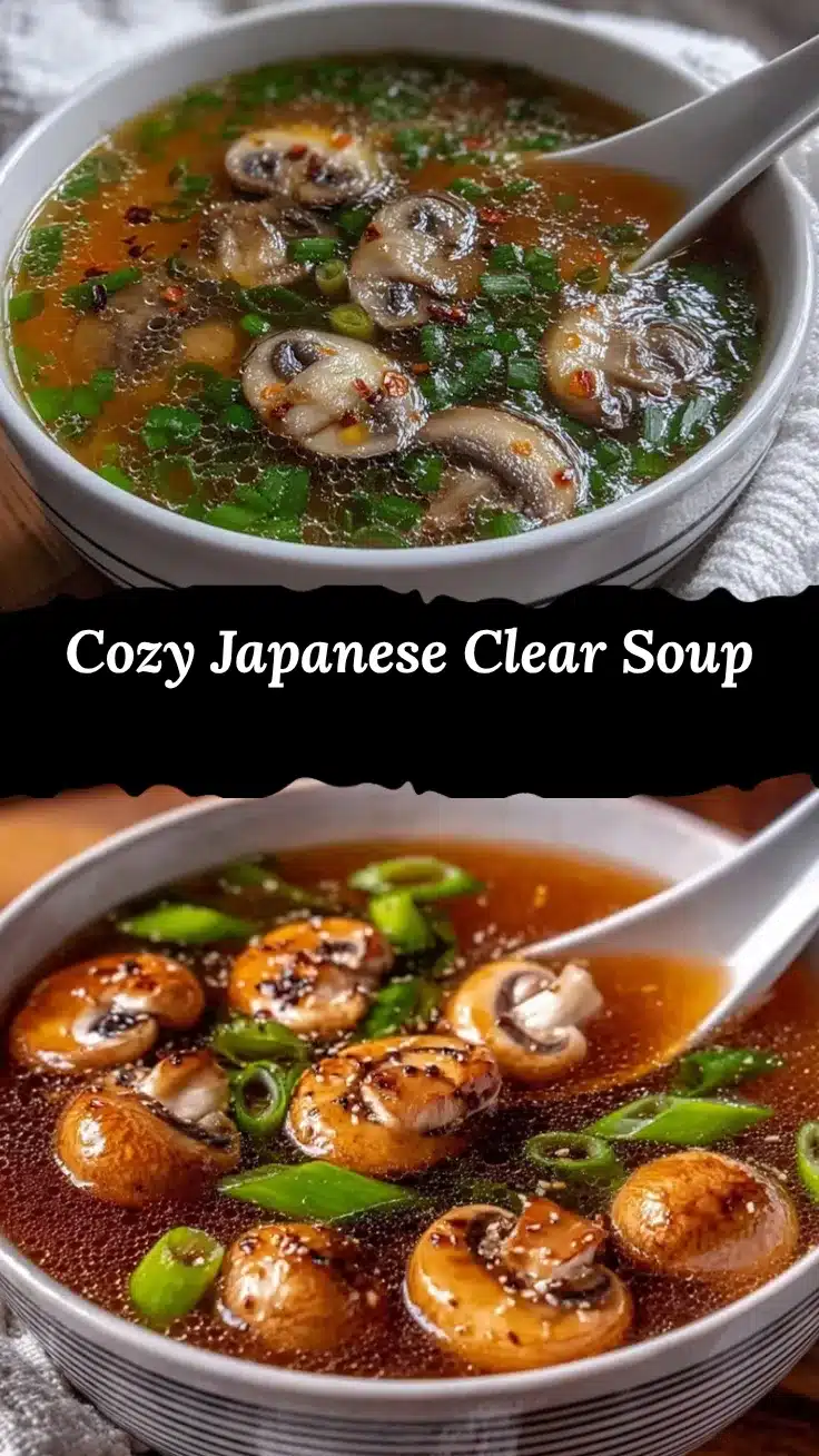 Japanese clear soup recipe