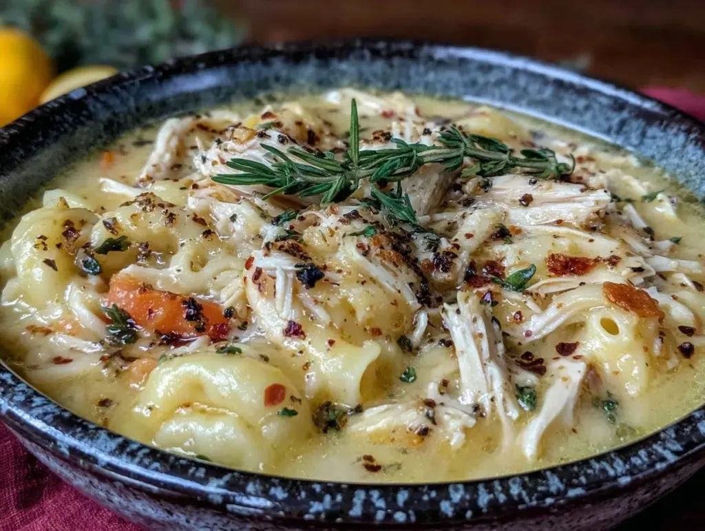 Lemon Chicken Soup - featured image