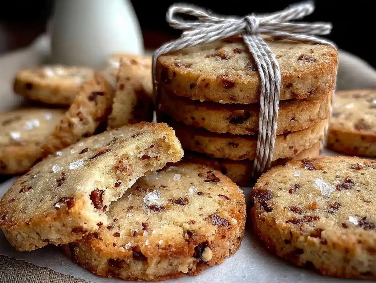London Fog Shortbread Cookies preparation steps