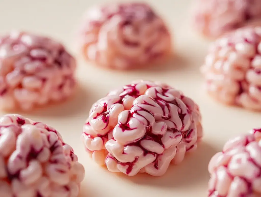 Marshmallow Rice Krispies Brains - featured image