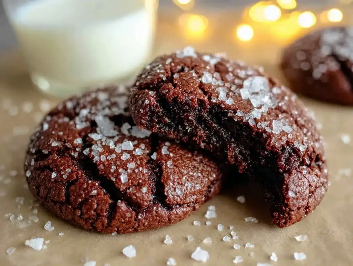 Mexican Hot Chocolate Cookies preparation steps