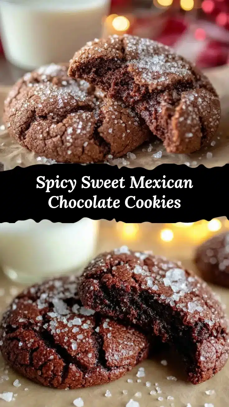 Mexican Hot Chocolate Cookies recipe