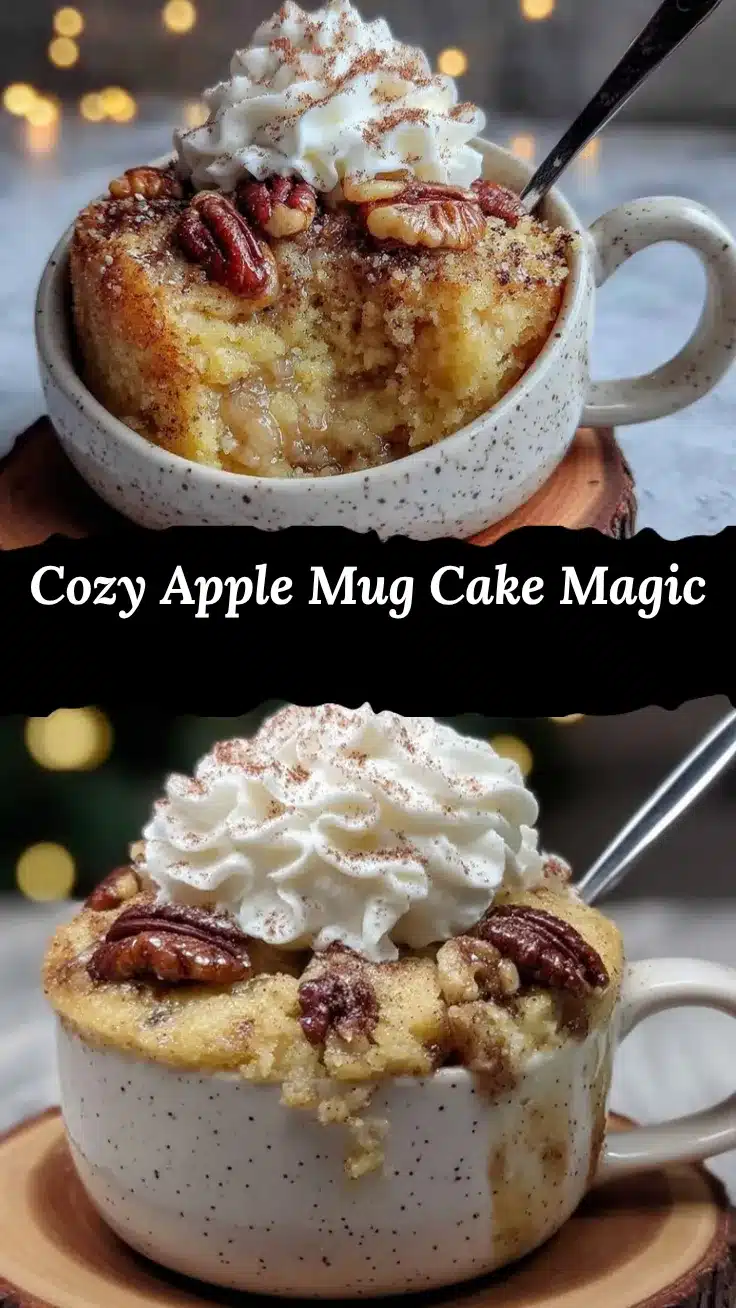 microwave apple mug cake recipe