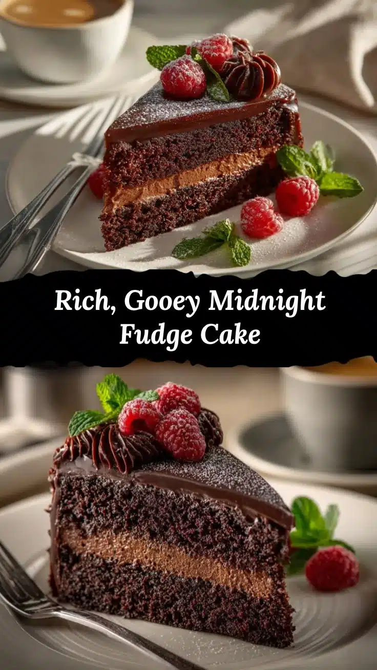 Midnight Fudge Cake recipe