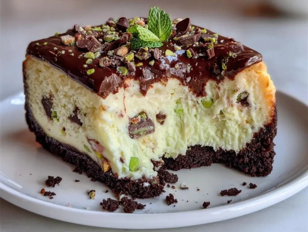 Mint Chocolate Cheesecake - featured image
