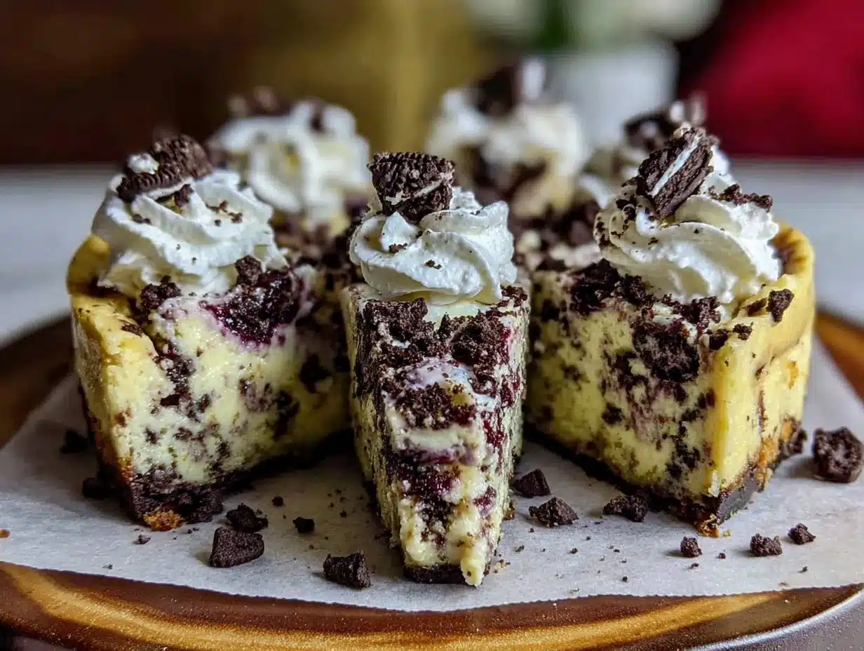 Oreo cookie cake preparation steps