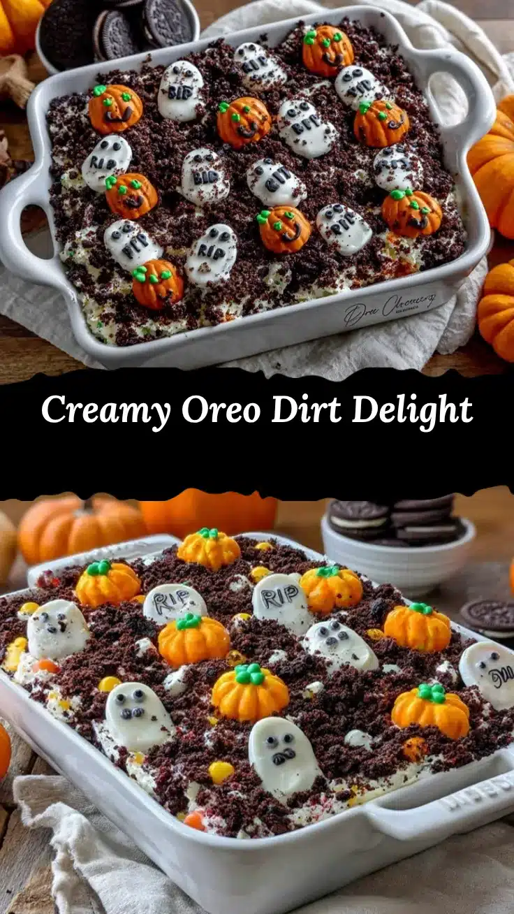 Oreo Dirt Dessert recipe