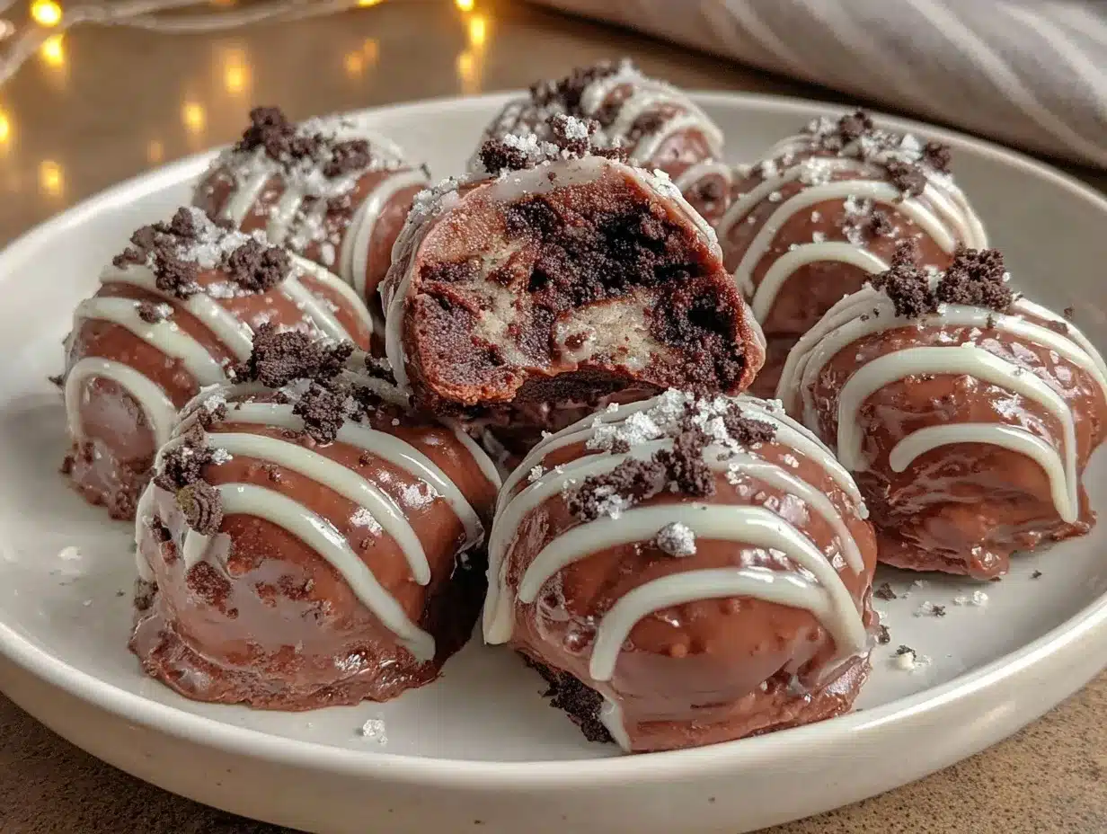 OREO truffles preparation steps
