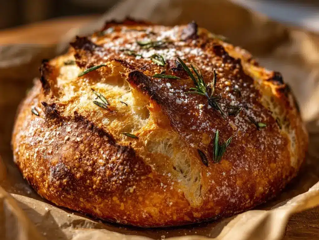 Parmesan Garlic Artisan Bread - featured image
