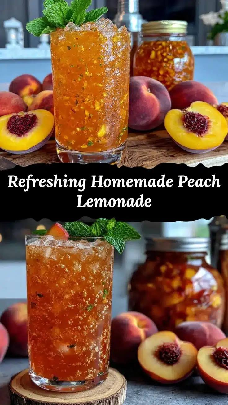 peach lemonade recipe