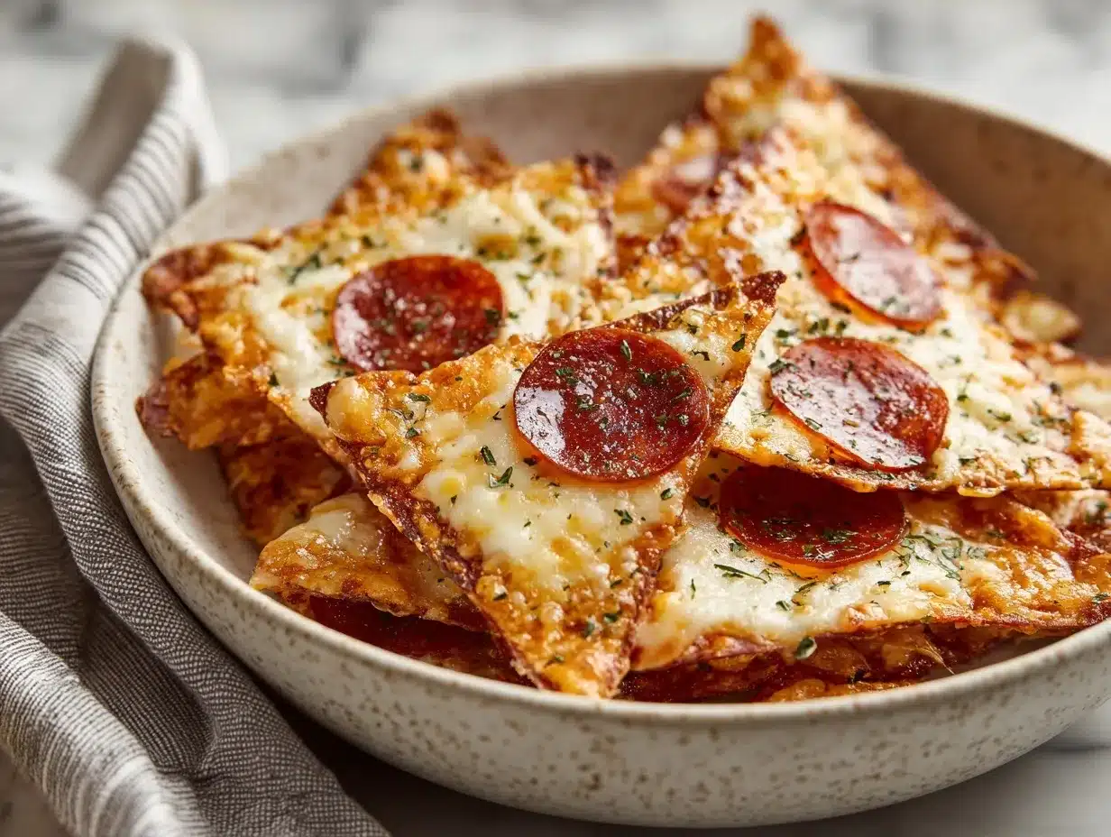 pizza chips preparation steps