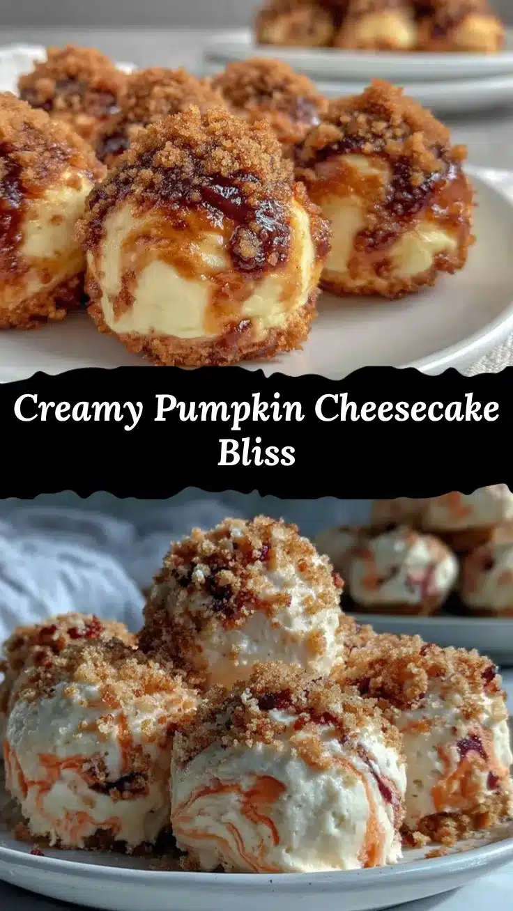 Pumpkin Cheesecake Balls recipe