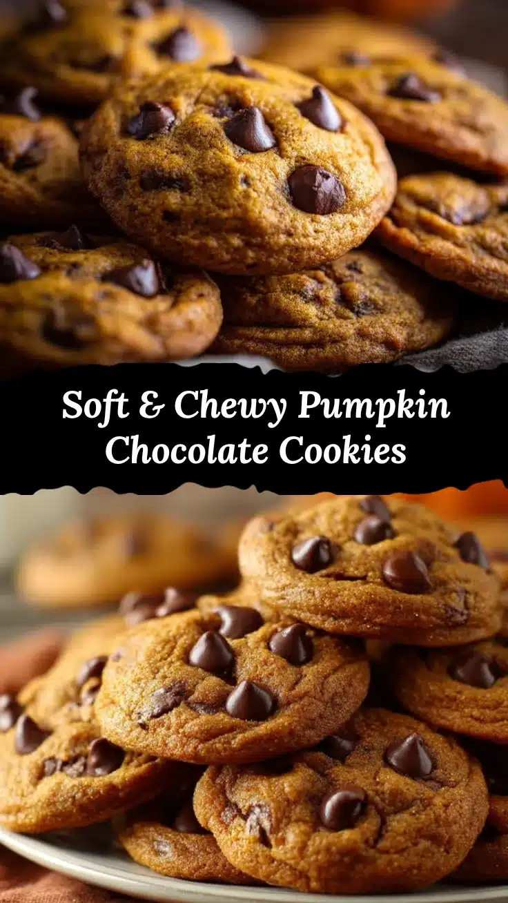 Pumpkin Chocolate Chip Cookies recipe