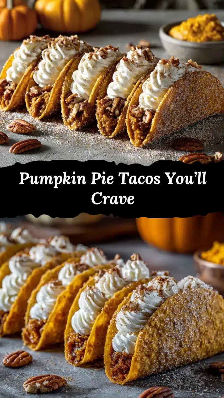Pumpkin Pie Tacos recipe