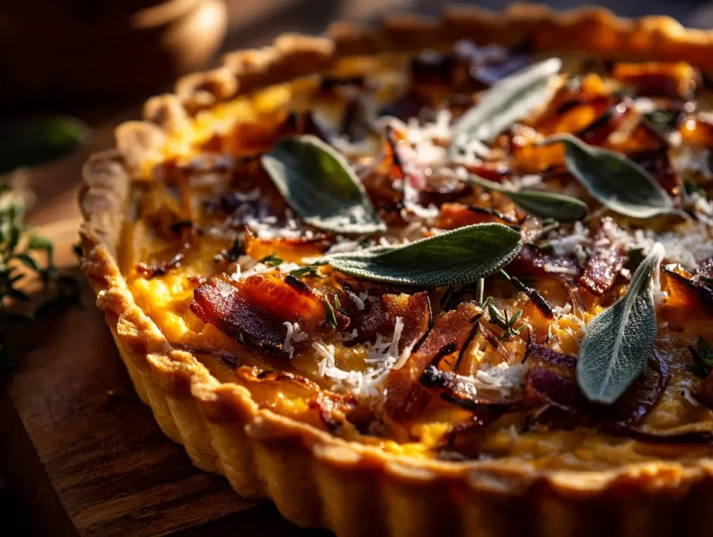 Pumpkin Ricotta Tart - featured image