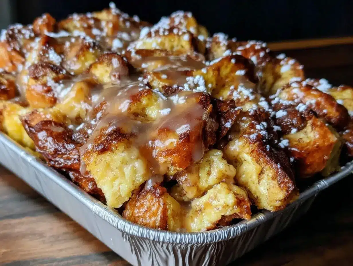 Pumpkin Spice French Toast Bake preparation steps