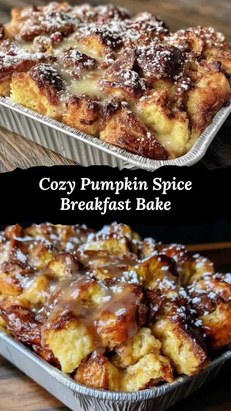 Pumpkin Spice French Toast Bake recipe
