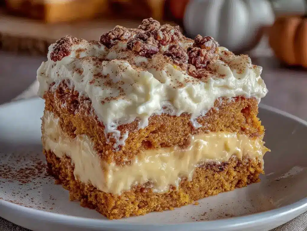 Pumpkin Spice Gooey Cake - featured image