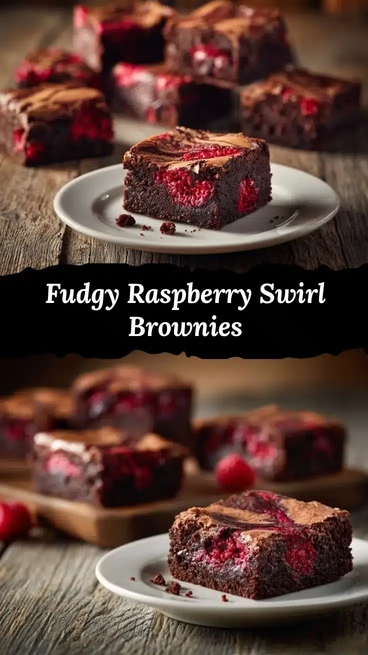 raspberry swirl brownies recipe