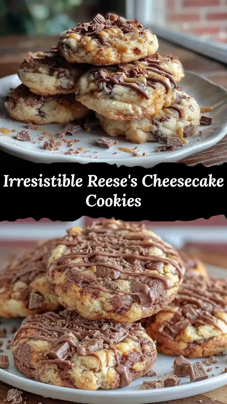 Reeses cheesecake cookies recipe