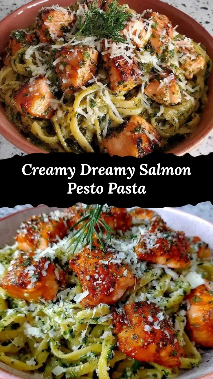 salmon pesto pasta recipe