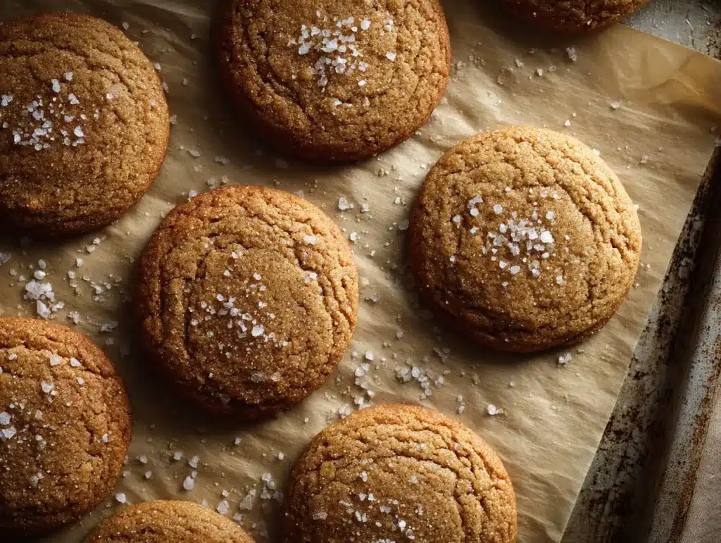 salted honey cinnamon cookies - featured image