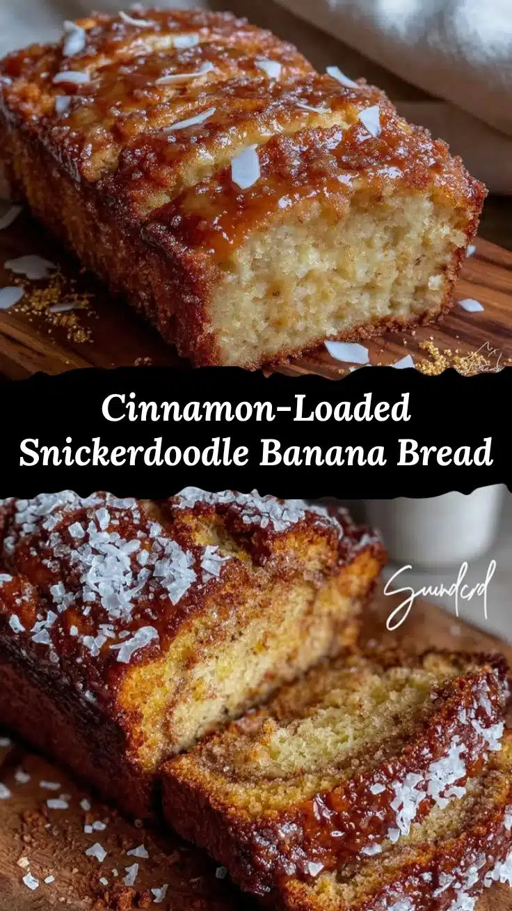 Snickerdoodle Banana Bread recipe