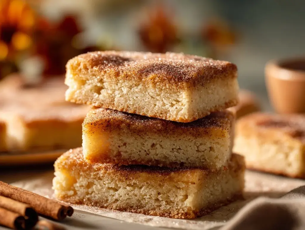Snickerdoodle Cookie Bars - featured image