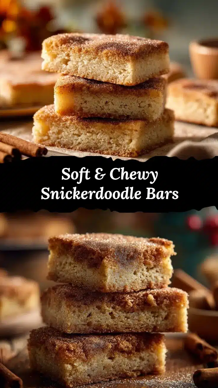 Snickerdoodle Cookie Bars recipe