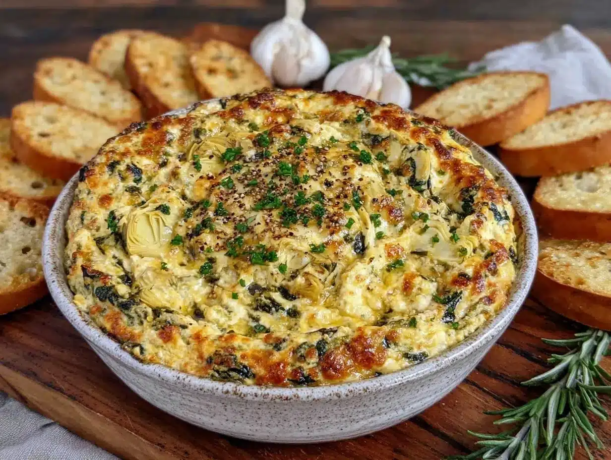 spinach artichoke dip preparation steps