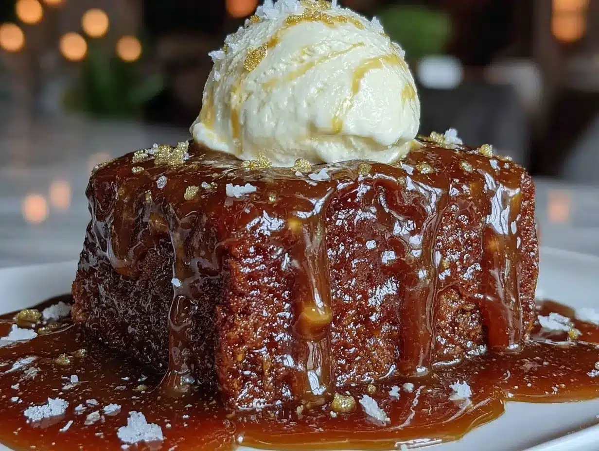 sticky toffee pudding preparation steps