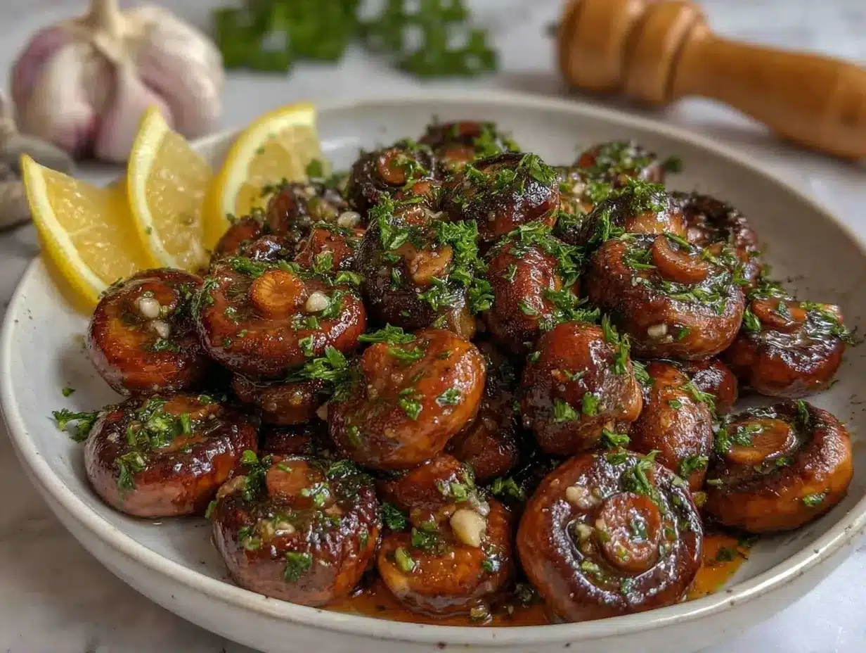 Texas Roadhouse sautéed mushrooms preparation steps