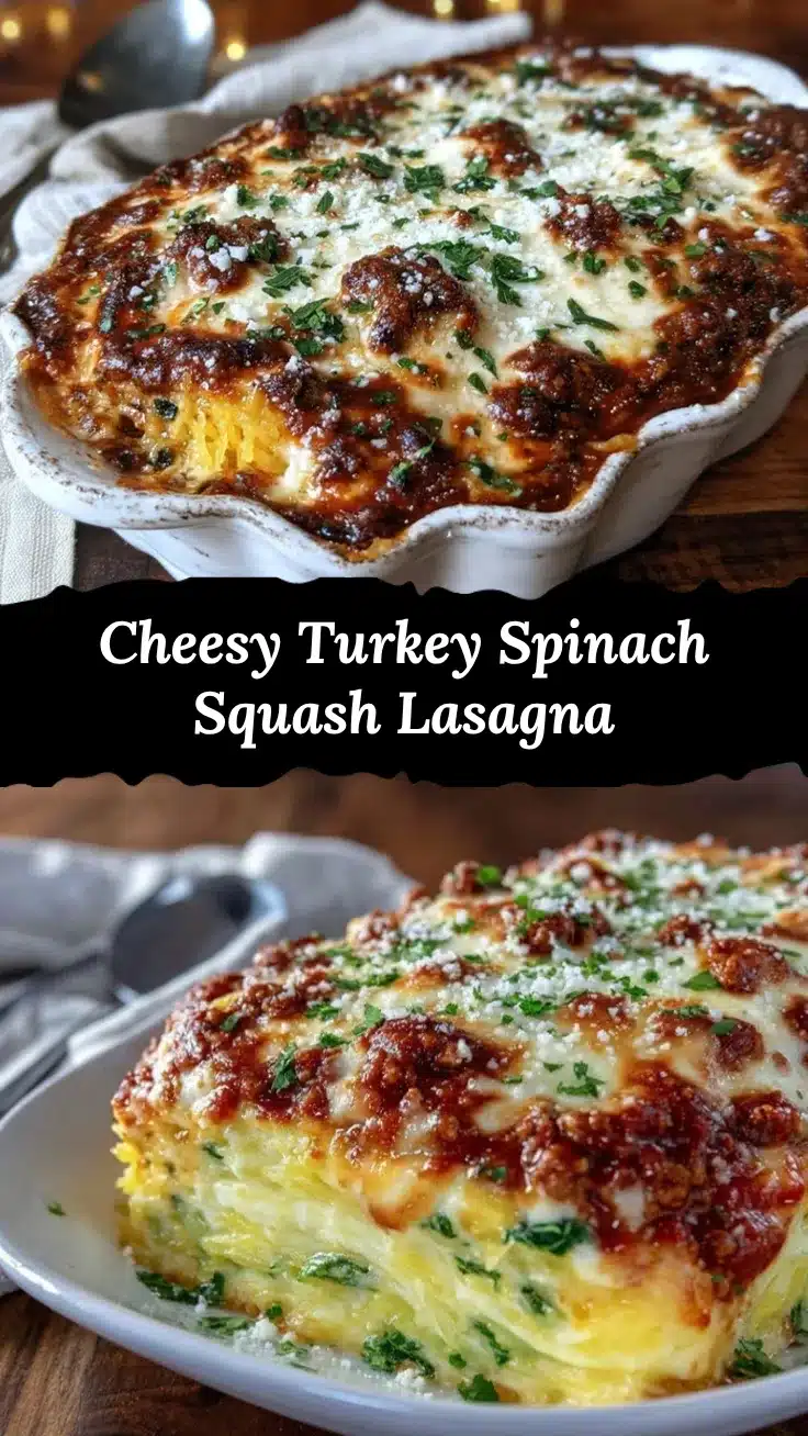turkey spinach squash lasagna recipe