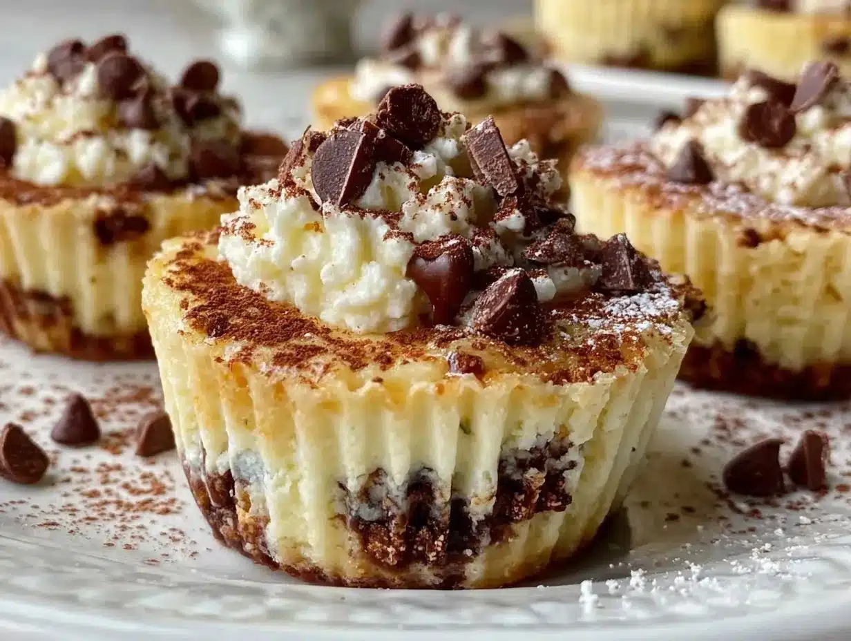 yogurt cookie dough cups preparation steps