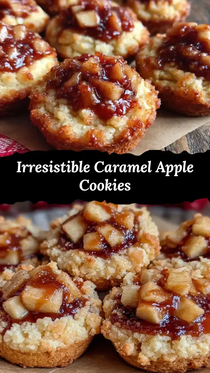 caramel apple pie cookies recipe