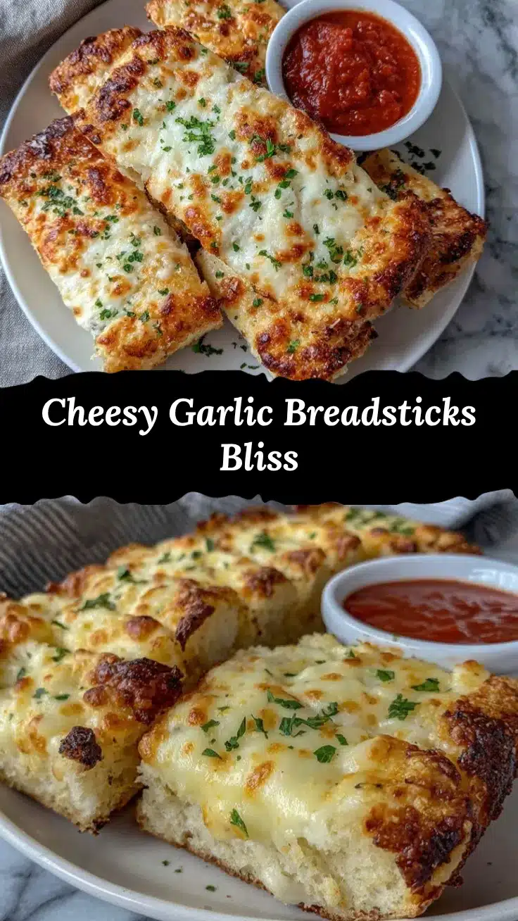 cheesy garlic breadsticks recipe