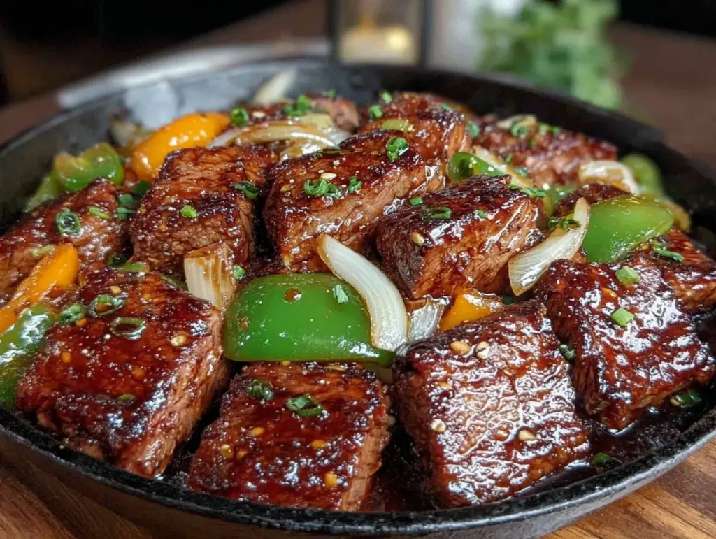 Chinese Pepper Steak - featured image