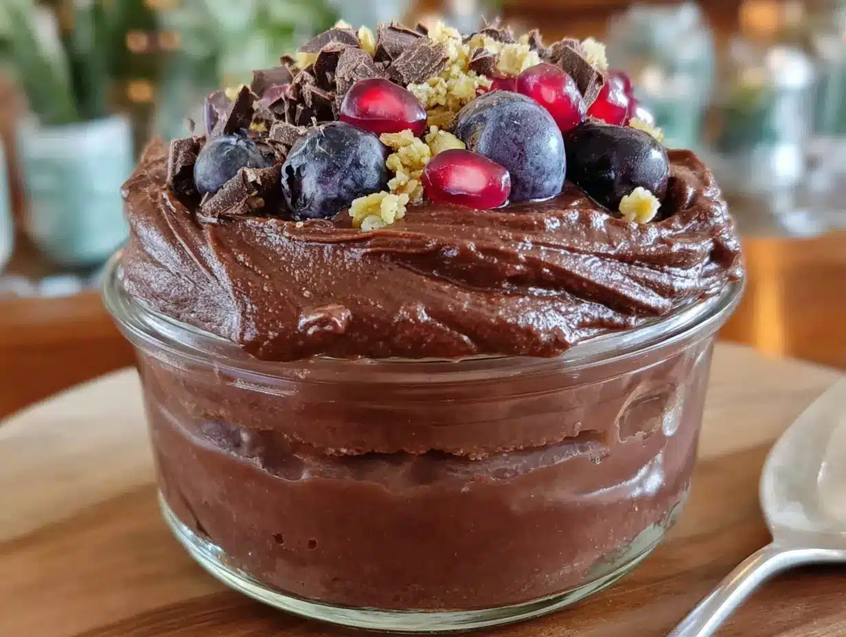 chocolate protein fluff preparation steps