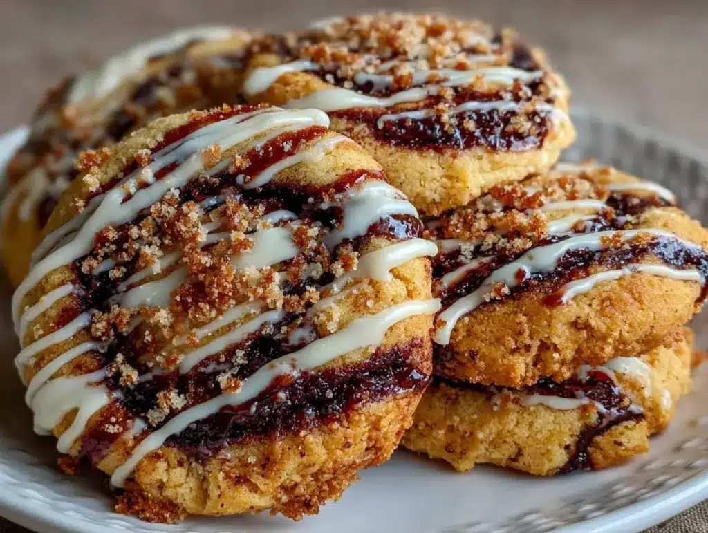 cinnamon roll cookies - featured image