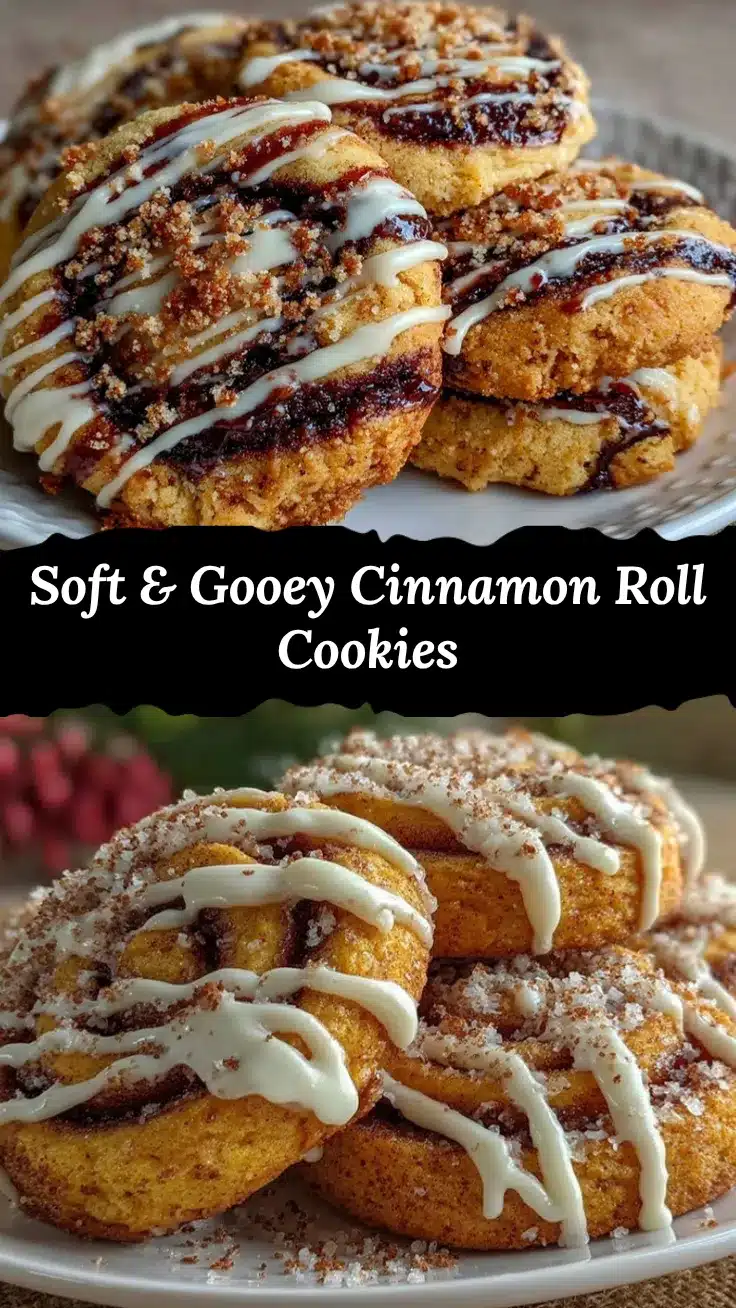 cinnamon roll cookies recipe